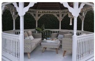 Intérieur du gazebo