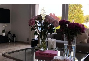 Bouquets au salon